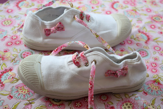 Je souhaite customizer mes bensimon en tennis originales et personnalisées grâce au tissu Papa Pique et Maman Coud