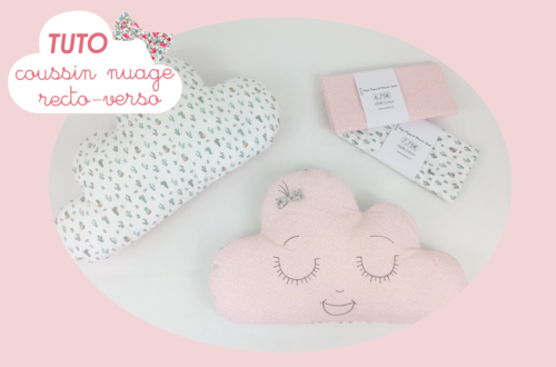 Tuto couture : réalisez un coussin nuage