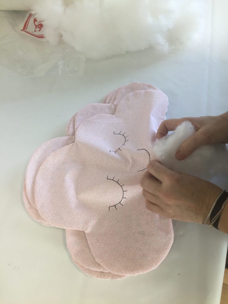 Tuto : réaliser un coussin nuage