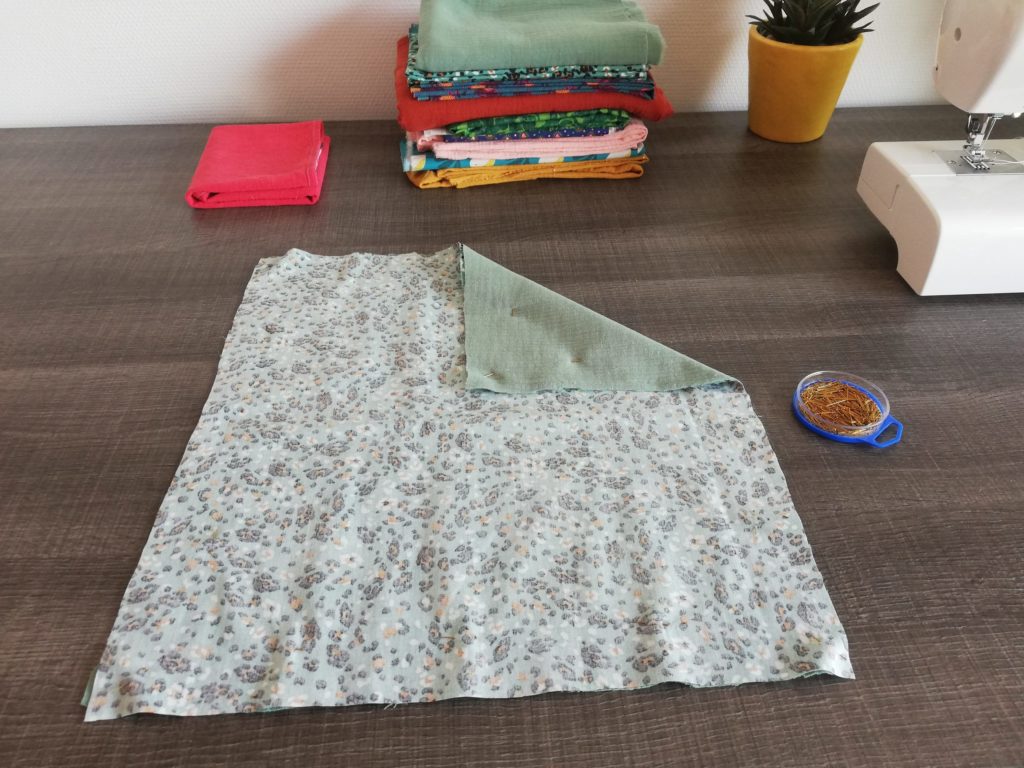 Tuto couture: Serviettes de table en tissu 