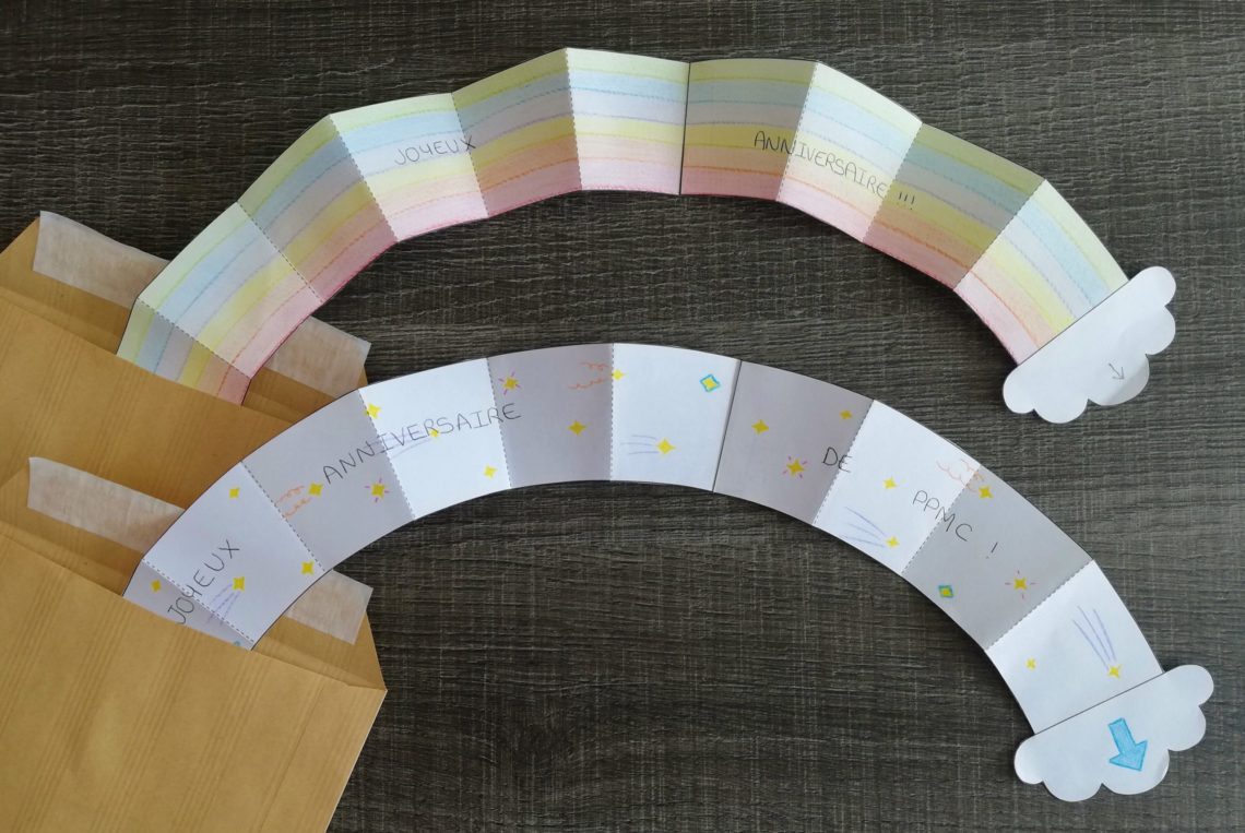 Un joli diy de carte d'anniversaire 3d - PPMC Blog