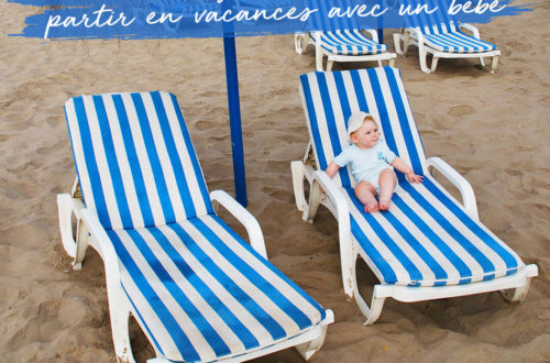 partir en vacances avec un bébé