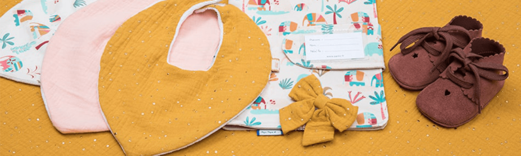 accessoires pour bébé papa pique et maman coud