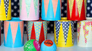 Activité pour anniversaire enfant : chamboule tout