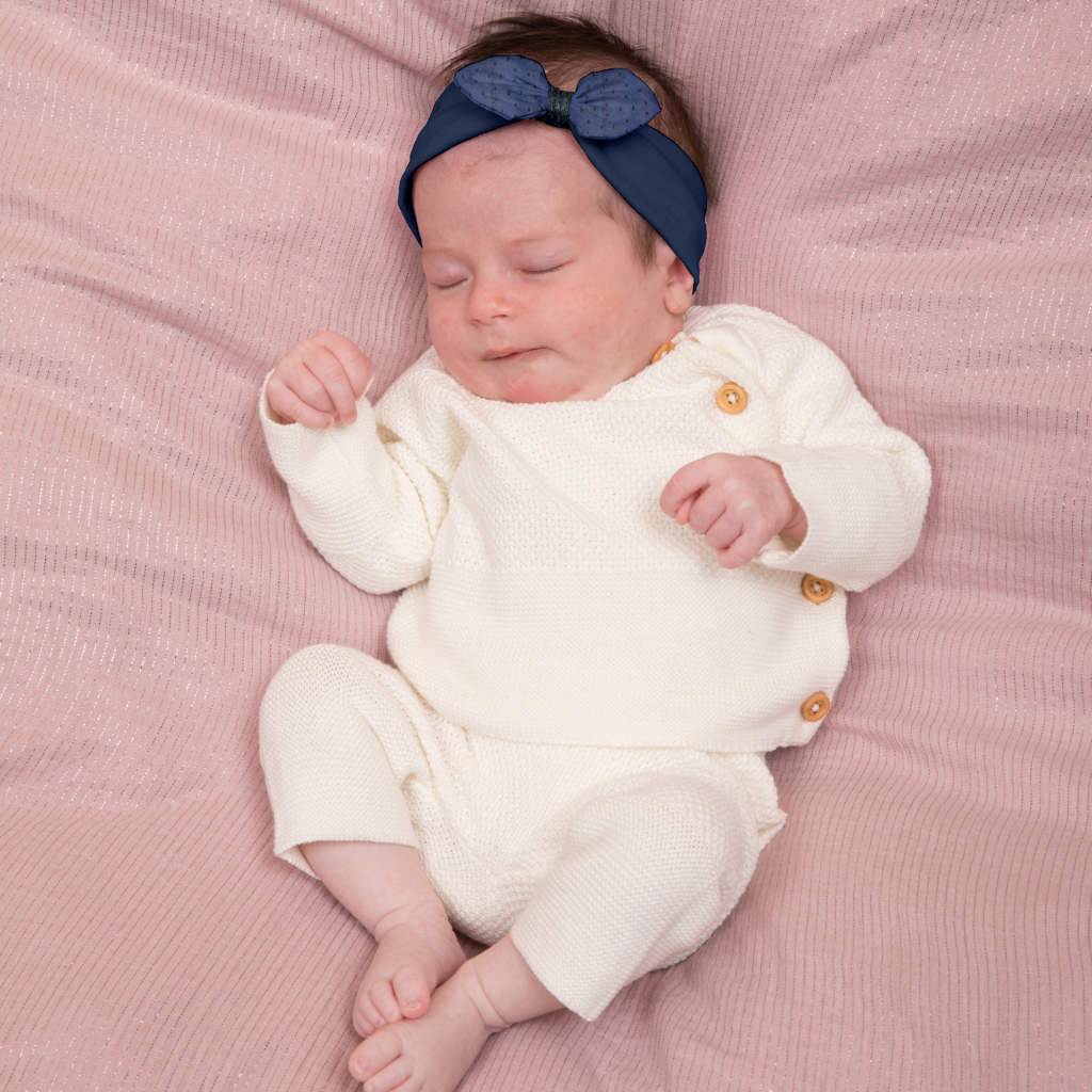 Le bandeau jersey bébé est parfait à associer avec la nouvelle collection enfant Lapien Dalmatien PPMC