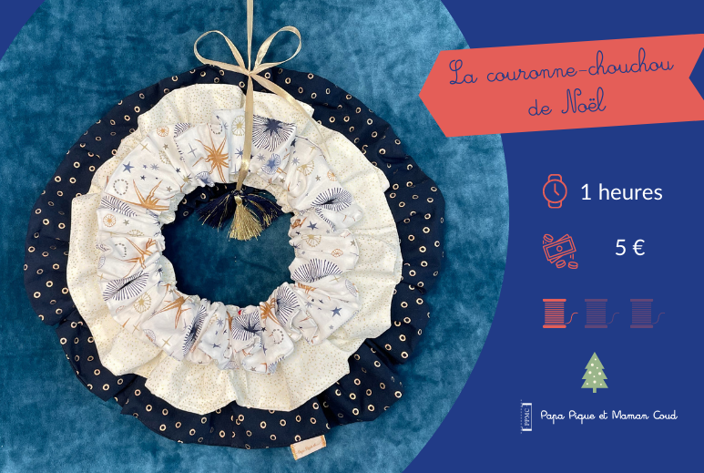 DIY couture couronne