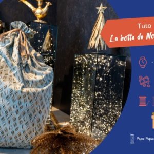 DIY : Tutoriel couture la Hotte de Noël